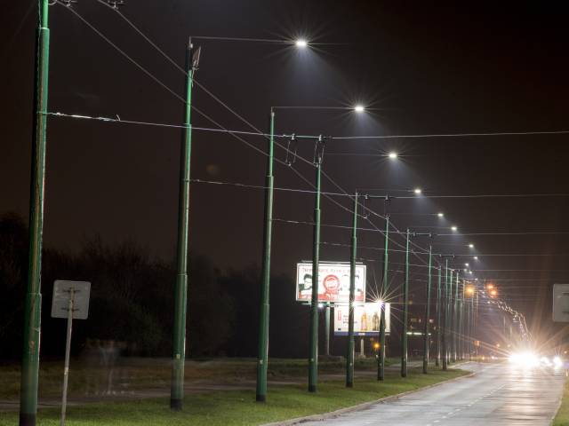 Oświetlenie uliczne - projekt SOWA