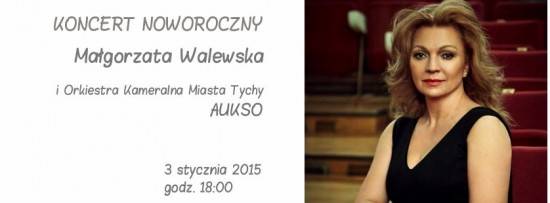 Koncert noworoczny z Małgorzatą Walewską