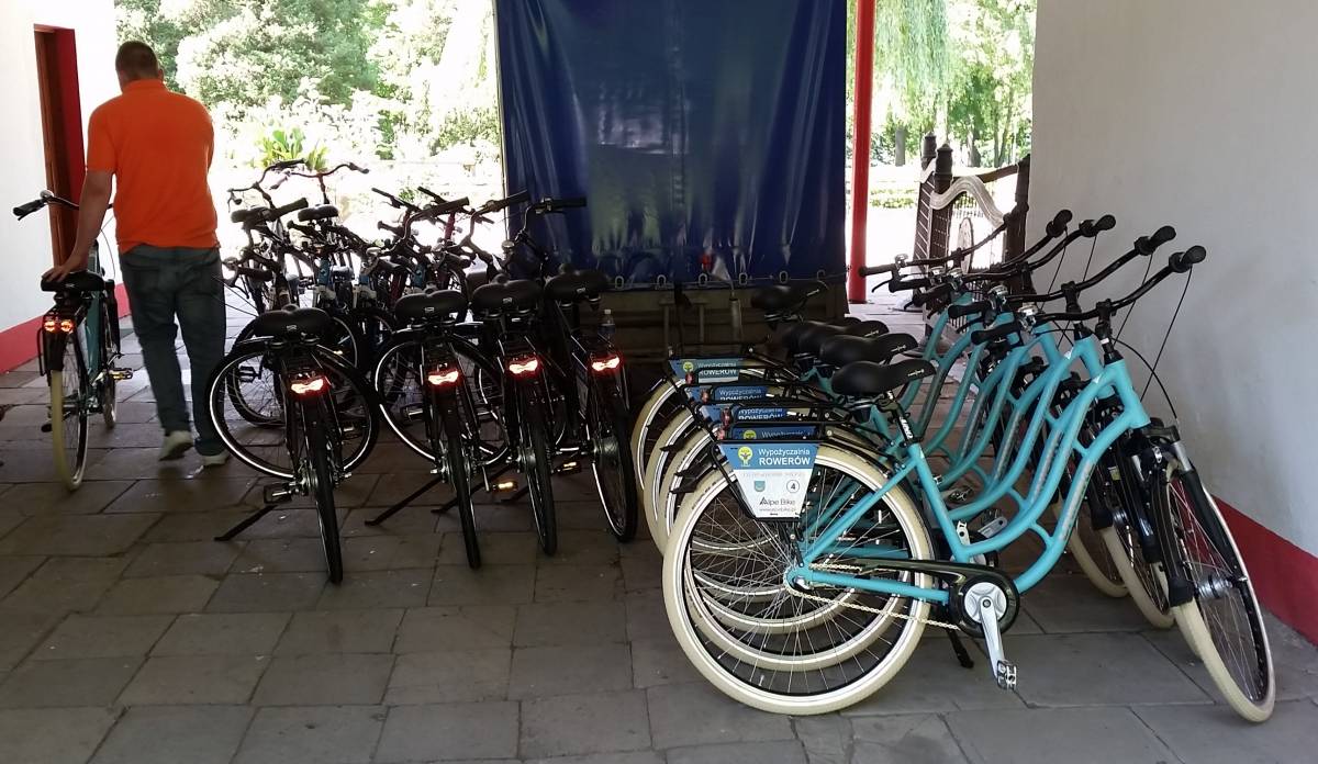 Wypożyczalnia rowerów w OW Paprocany