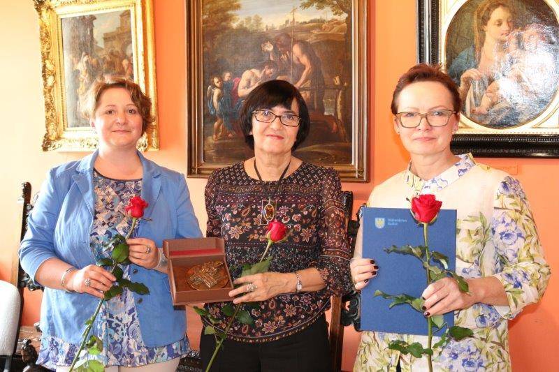 Od lewej Agnieszka Szymula, Maria Lipok-Bierwiaczonek, Aleksandra Matuszczyk Autor: Joanna Kucz-Pieczka