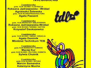 XIII Tyskie Dni Literatury 2017 - plakat