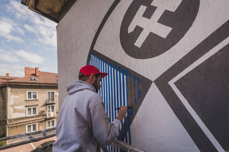 Pi Karski Mural Na Kultowym Osiedlu A W Tychach Tychy Dobre Miejsce