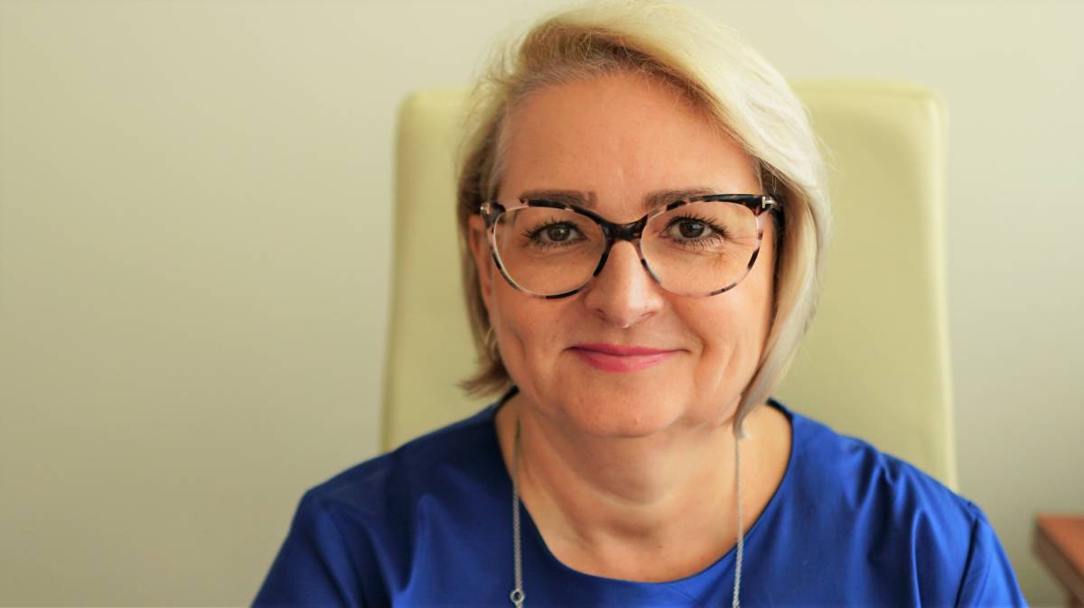 Zdjęcie portretowe Hanny Skoczylas, Z-cy Prezydenta Tychów ds. Zrównoważonego Rozwoju (stanowisko od 17 sierpnia 2020 r.)