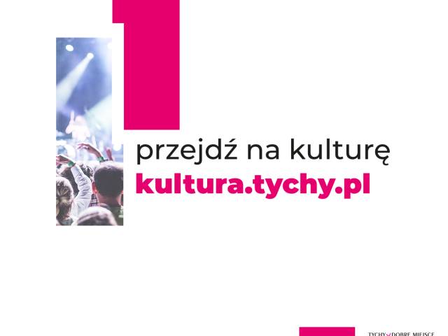 grafika promująca nową odsłonę strony kultura.tychy.pl