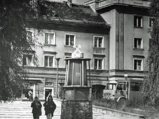 Dawna lampka górnicza, po 1975 r. Fotografia ze zbiorów Muzeum Miejskiego w Tychach