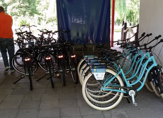 Bike rental in Paprocany