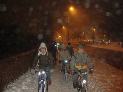 Ferie w Tychach: Nocny rajd rowerowy