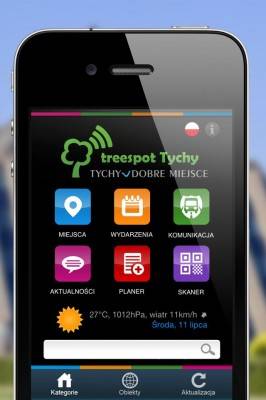 Treespot Tychy - mobilny przewodnik po mieście