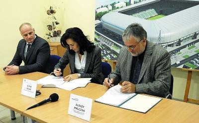 Umowa na budowę Stadionu Miejskiego w Tychach podpisana