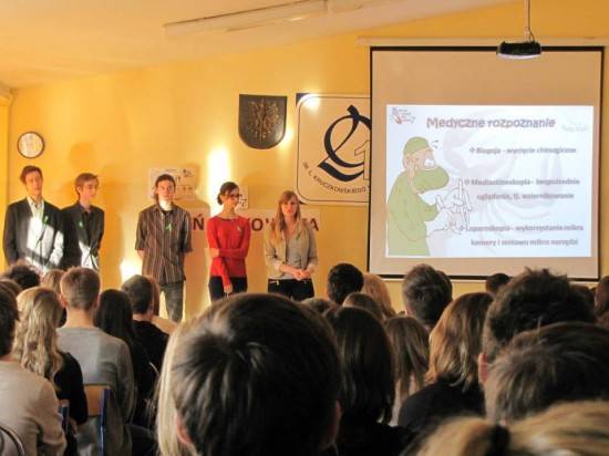 Uczniowie Kruczka w finale konkursu „Mam Haka na Raka”