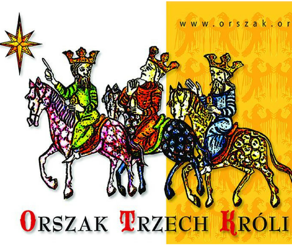 fragment plakatu promującego Orszak Trzech Króli