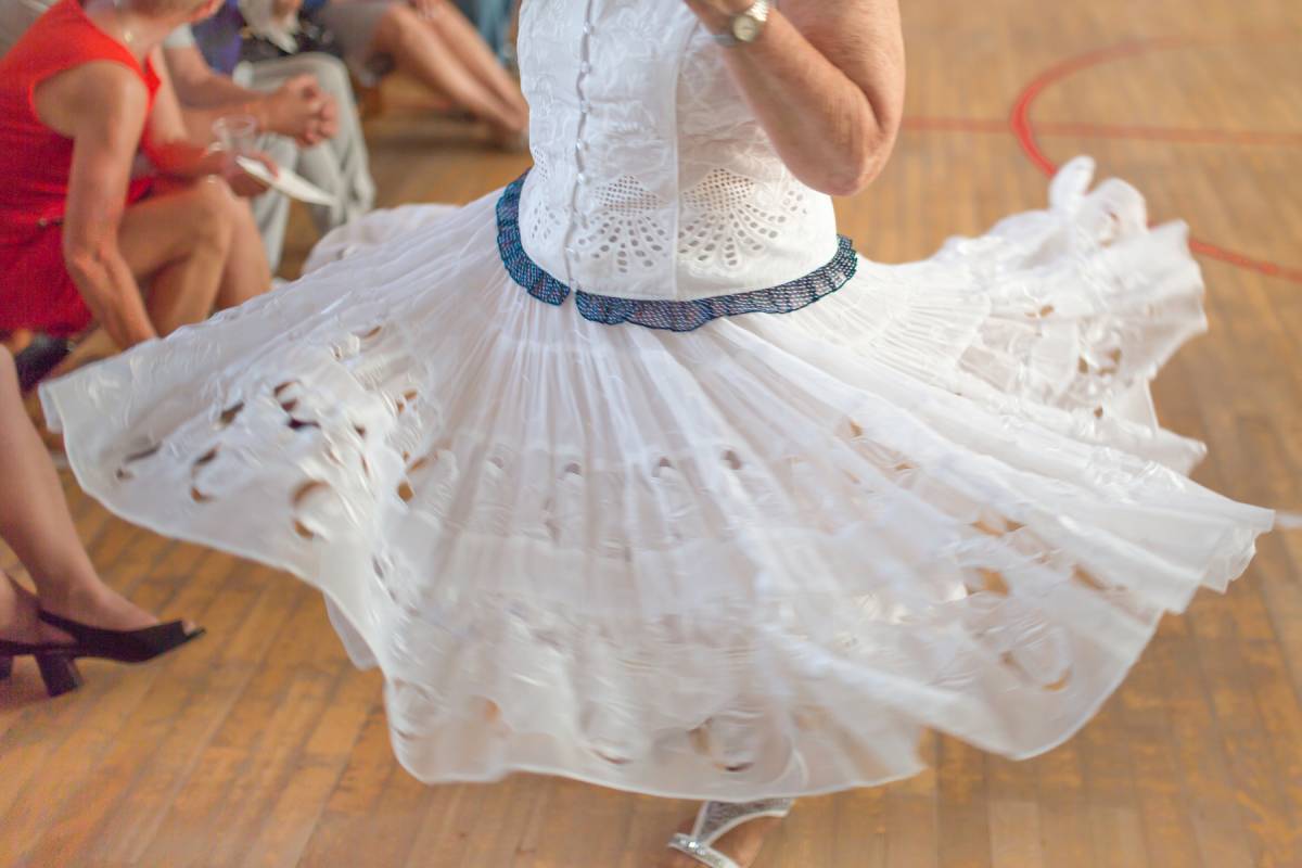 taniec, wirująca sukienka Autor: Artur Pławski