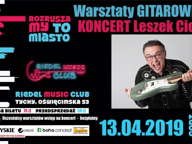 Leszek Cichoński - warsztaty gitarowe i koncert 