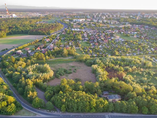 Dzielnica Tychów - Wartogłowiec (ujęcie z drona)