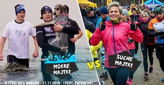 II Tyski Bieg Morsów Mokre Majtki + Bieg Suche Majtki