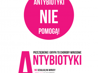 Plakat promujący Europejski Dzień Wiedzy o Antybiotykach