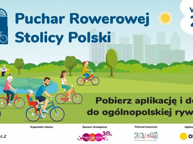 Rowerowa Stolica Polski - kręcimy kilometry dla Tychów!