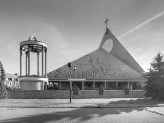 Widok kościoła, 2021 r. Foto: A. Pławski, ze zbiorów Muzeum Miejskiego w Tychach Autor: Artur Pławski