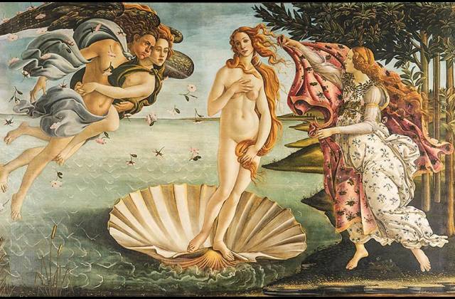 „Wenus, która się wstydzi” – Sandro Botticelli