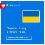 Portal biznes.gov.pl/Ukraina – dostępny dla przedsiębiorców w języku ukraińskim