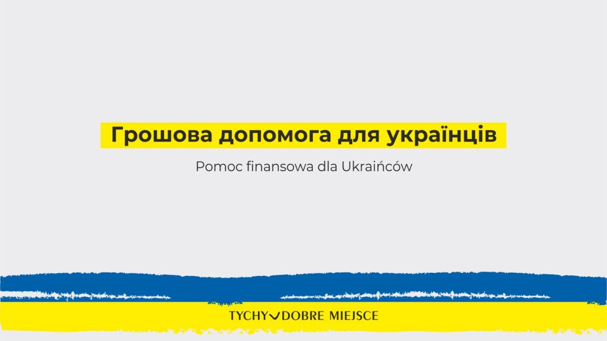 Grafika - pomoc finansowa dla Ukraińców