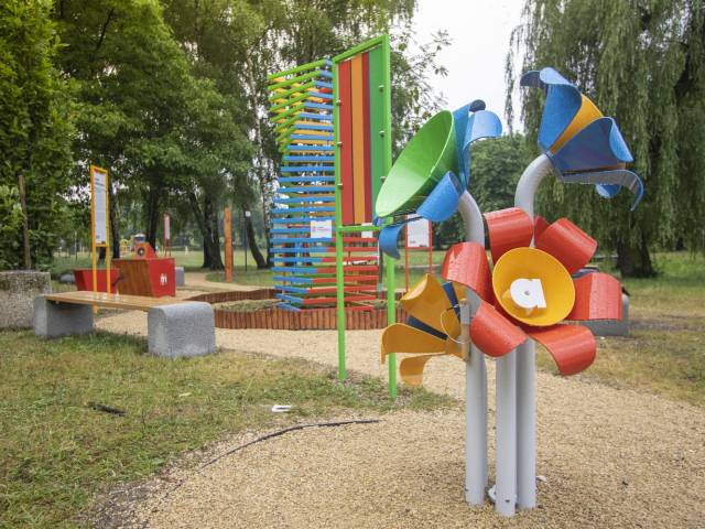 Plac zabaw mBanku w Parku Górniczym