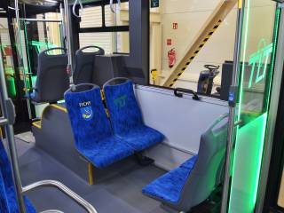 Solaris Trollino 12 Electric - wnętrze trolejbusu Autor: TLT