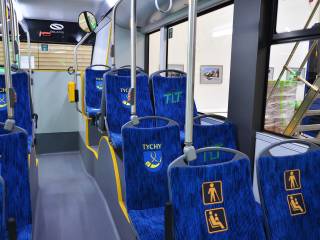 Solaris Trollino 12 Electric - wnętrze trolejbusu Autor: TLT