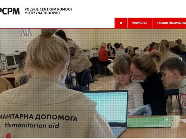Польський центр міжнародної допомоги (PCPM) відкриває онлайн-реєстрацію в програмі грошової допомоги українцям з інвалідністю, які прибули до Польщі після 24 лютого