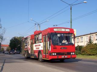 tyski trolejbus - 2005 rok Autor: Archiwum TLT Tychy