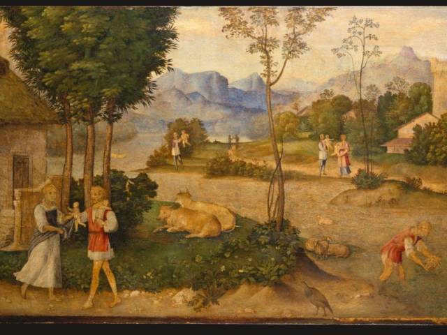  It will thunder! Paintings by master Giorgione