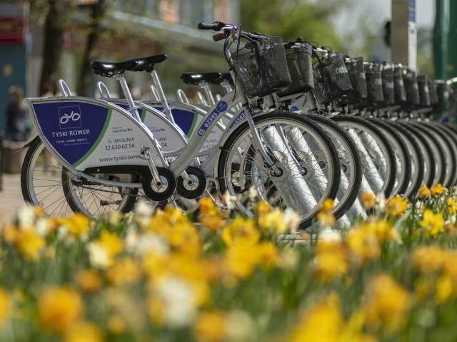 Rowery miejskie wracają na tyskie ulice