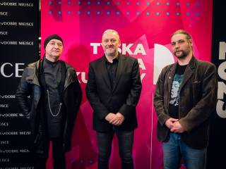 Tyska Gala Kultury 2023 | Marek Moś, Sebastian Riedel, Tomasz Wenklar Autor: Radosław Kaźmierczak