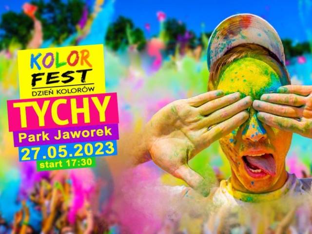 Kolor Fest Tychy - Dzień Kolorów Holi w Tychach !