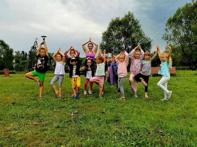 Aktywne Tychy: Park Suble - joga dla dzieci