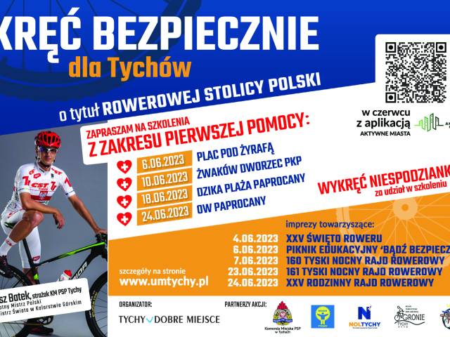 Kręć bezpiecznie – Rowerowa Stolica Polski 2023 czas start!