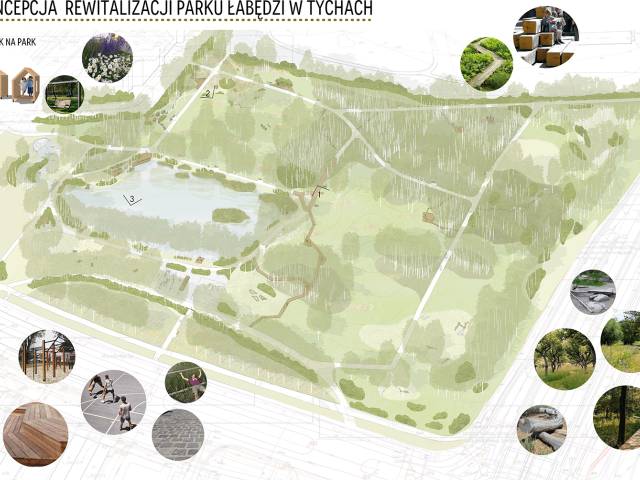 Park Łabędzi - koncepcja gotowa