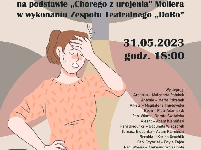 „Chora z urojenia”