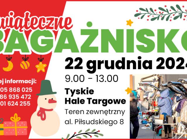 Świateczne Bagażnisko W Tyskich Halach Targowych