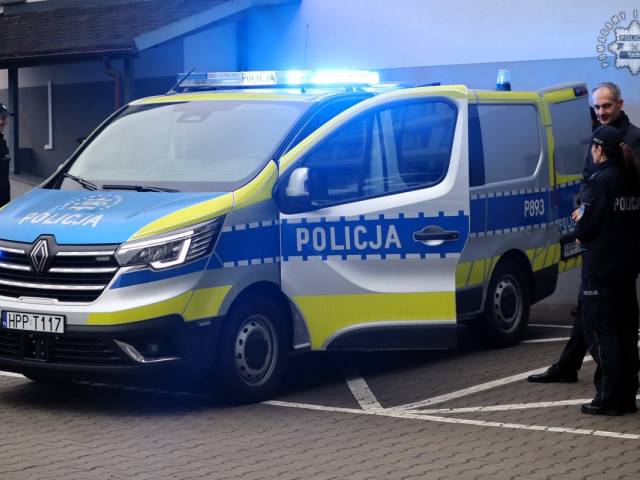  Nowy radiowóz dla tyskiej policji