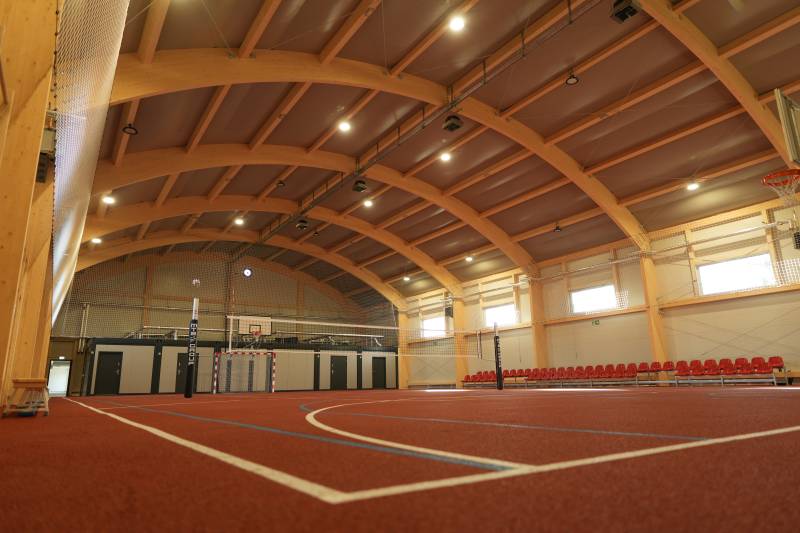 Nowa hala sportowa gotowa