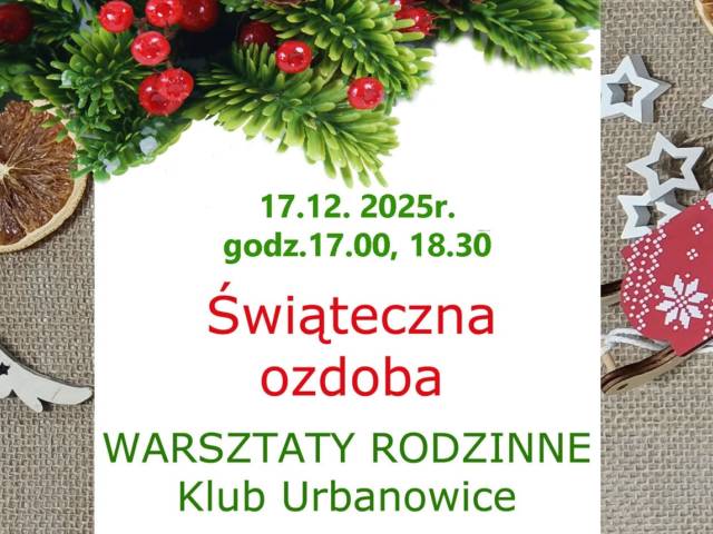 Bożonarodzeniowe wianki