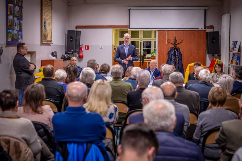 Spotkanie z mieszkańcami Paprocan