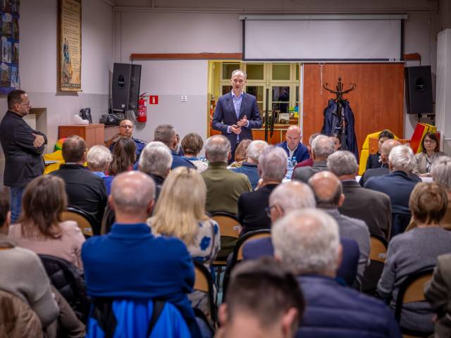 Spotkanie z mieszkańcami Paprocan 