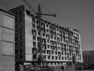 Osiedle C ul. Czysta, ok. 1959. Fot. Andrzej Czyżewski. Zbiory Muzeum Miejskiego w Tychach