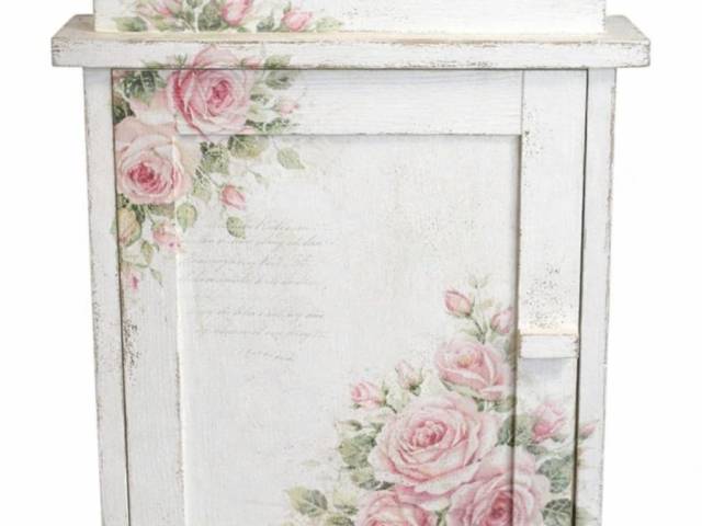 Szafeczka na klucze metodą decoupage