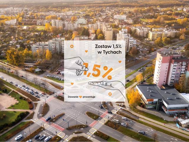 1,5% podatku dla tyskich organizacji pozarządowych
