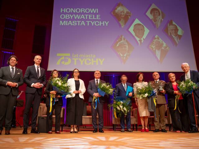 Tychy mają nowych Honorowych Obywateli