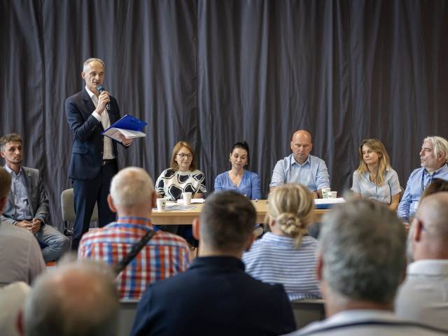 Spotkanie Prezydenta Miasta Tychy z mieszkańcami Wartogłowca