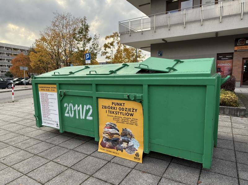 Kolejna zbiórka odpadów tekstylnych